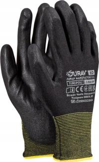 10 пар рабочих перчаток с полиуретановым покрытием r10