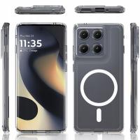 Etui do MOTOROLA EDGE 60 PRO MagSafe MAGNET WZMACNIANE CLEAR CASE PREMIUM