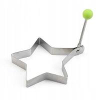 Styl gwiazdy Stal nierdzewna BBQ Fried Egg Shaper