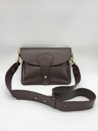 Torebka damska skórzana listonoszka nerka Vera Pelle