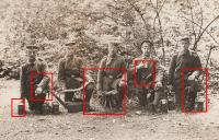 337N ŻOŁNIERZE KARABIN MASZYNOWY PISTOLET LORNETKA 1918 CESARSTWO NIEMCY