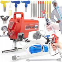 AGREGAT MALARSKI PISTOLET DO MALOWANIA SUFITÓW 3X DYSZA MALARSKA 10X FILTR