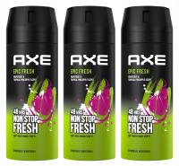 AXE Epic Fresh Body dezodorant 3x150 ml DEO