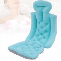 MATA DO KĄPIELI Z PRZYSSAWKAMI PODUSZKA ANTYPOŚLIZGOWA DO KĄPIELI DO WANNY