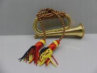 Труба со шнуром-латунная парадная