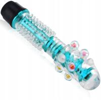 MIĘCIUTKI ŻELOWY WIBRATOR Z KOLCAMI DO STYMULACJI