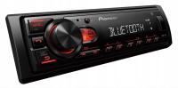 PIONEER MVH-230BT radio samochodowe, 1-DIN, Bluetooth, USB, MP3, AUX, FLAC