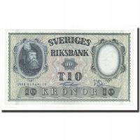 Banknot, Szwecja, 10 Kronor, 1960, KM:43h, UNC(65-