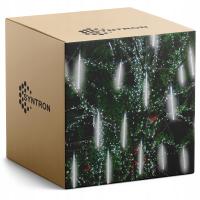 Sople Dekoracyjne Białe Lampki Świąteczne Meteory 8x47cm 3,2mLED