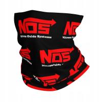 NOS Racing Logo Bandana Neck Cover Nitrous Oxide System Mask Scarf