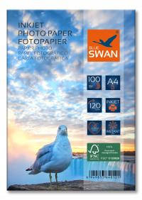 Глянцевая фотобумага Blue Swan A4 120 г / м2 100 шт.