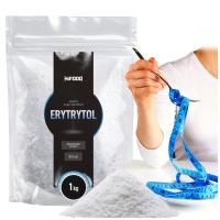 ERYTRYTOL 1kg naturalny słodzik 0 kcal Zamiennik zamiast CUKRU Keto HiFOOD