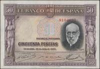 Hiszpania 50 peset 1935 - 810 - Ramon Cajal