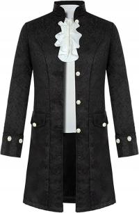 STRÓJ KOSTIUM FRAK SURDUT PIRAT koszula Wiktoriańska Steampunk ROZ 7LZ