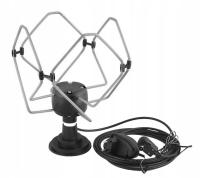 Антенна ТВ ДВБ - т 30ДБ автомобильная домашняя всенаправленная