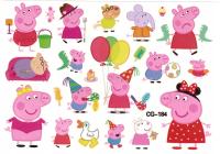 Татуировки моющиеся для детей PEPPA pig CG184