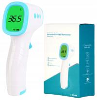 Termometr bezdotykowy podczerwień z certyfikatem medycznym