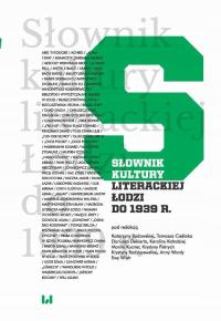 Słownik kultury literackiej Łodzi do 1939 r. - e-b