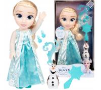 LALKA ELSA KRAINA LODU FROZEN DISNEY PRINCESS MY FRIEND ŚPIEWAJĄCA PREZENT