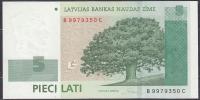 Łotwa 5 Lati 2009