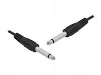 Kabel audio Lamex LTC jack jack wtyk 6,3mm mikrofonowy gitarowy 3m