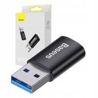BASEUS ЛЕГКИЙ ПОРТАТИВНЫЙ АДАПТЕР USB-A USB-C USB 3,0 PD 10 ГБИТ / С