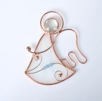 Witrażyk Anioł zawieszka dekoracja na okno