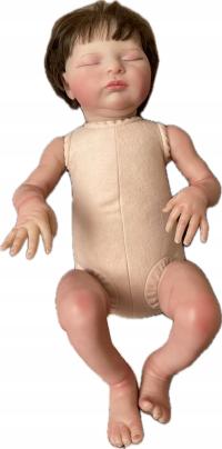 Realistyczna Lalka Noworodek z Body, Smoczkiem, Pieluszką i Butelką