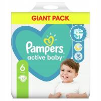 PAMPERS ACTIVE BABY 6 GIANT PACK 56 SZTUK