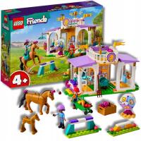 LEGO FRIENDS 41746 SZKOLENIE KONI TOR PRZESZKÓD KLOCKI Z KONIKAMI STAJNIA