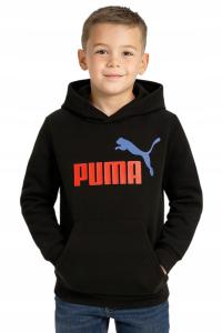 Puma детская толстовка хлопок черный