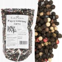 PIEPRZ KOLOROWY ZIARNO 200g AROMATYCZNA PRZYPRAWA ZIARNISTY KUCHNIA ZDROWIA