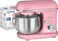 КУХОННЫЙ КОМБАЙН ПЛАНЕТАРНЫЙ МИКСЕР BOMANN КМ РОЗОВЫЙ