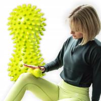 Roller Duoball Z Wypustkami Podwójna Piłka Rehabilitacyjna Z Kolcami DrFit