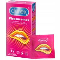 Durex PLEASUREMAX усиливающие ощущения ребристые язычки 12 штук