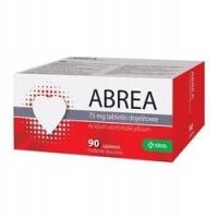 ABREA 75MG. kwas acetylosalicylowy, 90TABLETEK