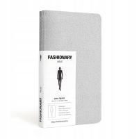 Fashionary MINI FELT GREY MENS SKETCHBOOK A6 (SET OF 3): MINI SKETCHBOOK -