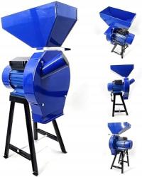 MŁYNEK ŚRUTOWNIK DO ZBOŻA z Stojakiem 3,9 kW 4 SITA ROZDRABNIACZ
