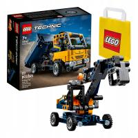 LEGO Technic 2 в 1-самосвал или экскаватор (42147) строительная машина сумка