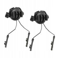 2Pc uchwyt na zestaw słuchawkowy Rack dla mm , czarny