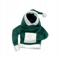 Auto Shifter Knob Cover Christmas Shifter Knob Hoodie Cover Car dark green