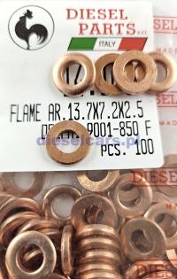 F00VC17505 = 9001-850F Podkładka termiczna BOSCH PIEZO; CR DELPHI; SIEMENS,