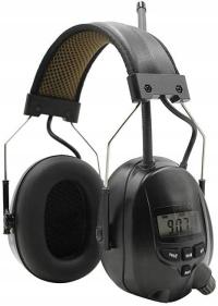 Maginon słuchawki z radiem nauszniki ochronne radio FM redukcja szumów BT