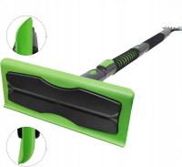 SKROBACZKA 2W1 DO SZYB TELESKOPOWA MIĘKKI UCHWYT DŁUGA 68 CM BAWEŁNA EVA