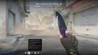 Nóż z hakiem | Ultrafiolet CSGO CS2 KNIFE