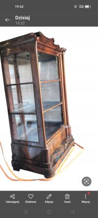 Piękna serwantka Biedermeier 1830