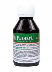 PARAZYT BEZALKOHOLOWE KROPLE PASOŻYTY DETOX DETOKS 100ml