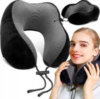 ПОДУШКА ДЛЯ ШЕИ ROGAL ДЛЯ САМОЛЕТА, ПОДГОЛОВНИК, ПЕНА С ЭФФЕКТОМ ПАМЯТИ