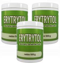 Эритритол эритрол натуральный подсластитель 0 калорий 1500 г 1,5 кг-3 упаковки