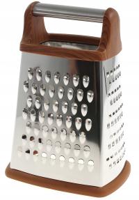 Кухонная ручная терка четырехсторонняя нескользящая